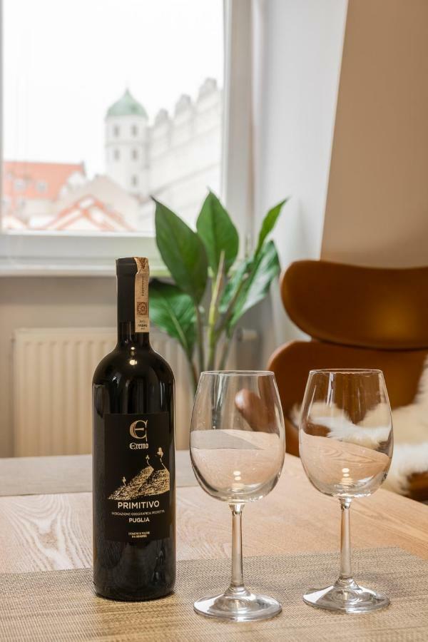 Szczecin Old Town Apartments - Riverside Lux Studio المظهر الخارجي الصورة