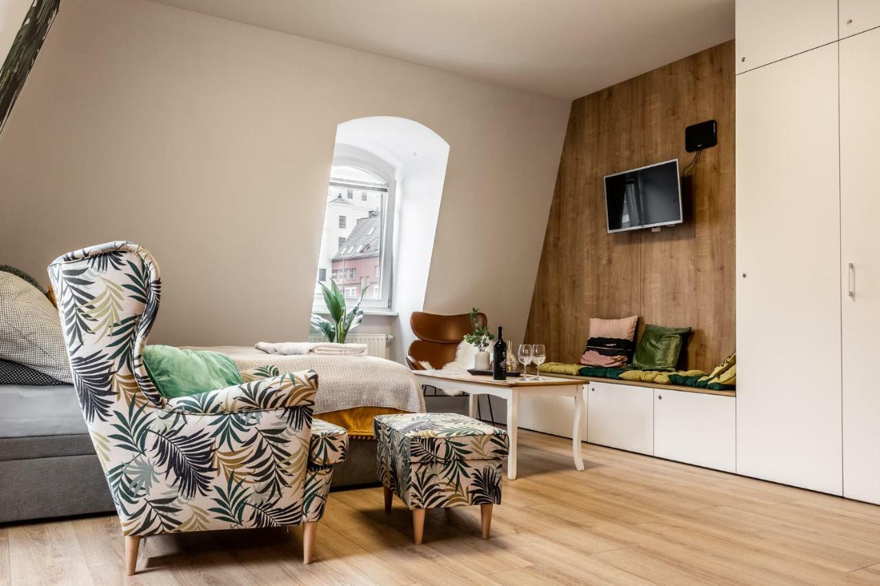 Szczecin Old Town Apartments - Riverside Lux Studio المظهر الخارجي الصورة
