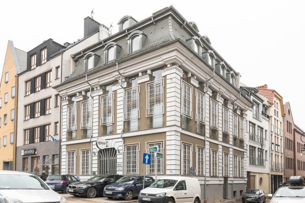 Szczecin Old Town Apartments - Riverside Lux Studio المظهر الخارجي الصورة
